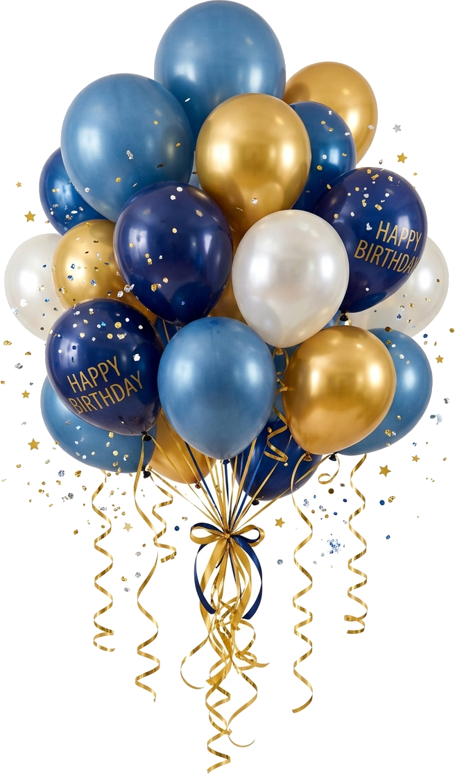 Celebration Balloons Left